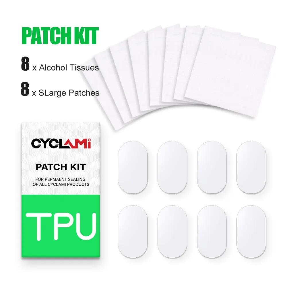 CYCLami-Bike Inner Tube Tire Patch Repair Kit, Material TPU, poderoso, Glue-Free, estrada, MTB, Folding, Patching Tools, bicicleta, 8 pcs - Image 1