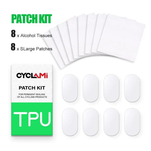 CYCLami-Bike Kit Reparo Pneu TPU Sem Cola 8 Peças