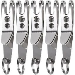 Edc saco engrenagem bolso suspensão clipe com chave mosquetão clipe ao ar livre quicklink chaveiro chave suspensão clipe de bolso acampamento gadget - Image 1