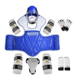 Full Taekwondo Protective Gear Set, Equipamento de Combate Real, Competição Grossa, Artes Marciais, Combat Protector Set, Treinamento, 8Pcs - Image 3