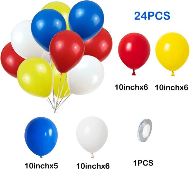 Conjunto de Confete Colorido para Decoração de Festa: Vermelho, Amarelo e Azul para Carnaval e Aniversário de 1 Ano