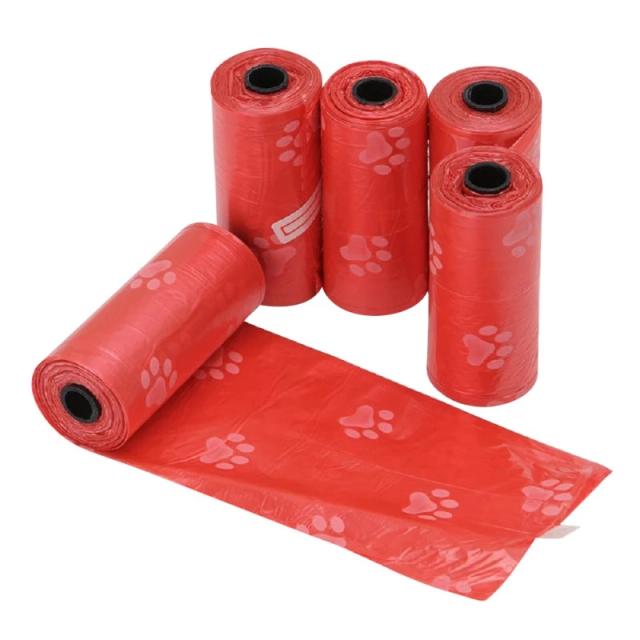 Saco Biodegradável para Cocô de Cães - Conjunto com 5 Dispensadores Zero Waste