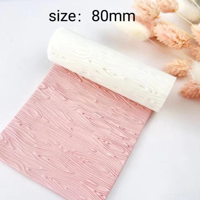 Rolo de Polímero para Modelagem de Argila com Textura Sem Costura - Ferramenta Ideal para Fazer Brincos