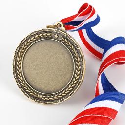Medalhas Em Branco Para Jogos De Competição, Qualquer Jogos De Competição Prêmios, Ouro, Prata, Bronze, Medalha Comemorativa, Lembrança Personalizada - Image 2