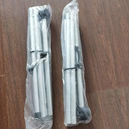 1 pacote 1.6/2.1m dobrável praia dossel tenda pólo abrigo lona pólo liga de alumínio ao ar livre fogão acessórios para festa acampamento - Image 4