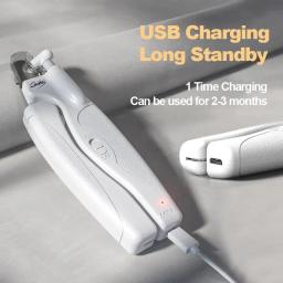 Prego Clipper com luz LED para cão e gato, garra sangue linha tesoura, aparador de unhas multifunções, Pet Cleaning, Grooming Supplies - Image 3