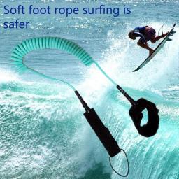 Prancha Coiled Leash, Corda de Surf Pé, Primavera Surfboard Leash, Acessórios Pulp Board, 10ft - Image 2
