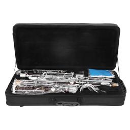 SLADE-C Fagote Chave com Luvas, Corpo De Madeira De Maple Profissional, Niquelado, Pano De Limpeza, Estojo De Transporte - Image 1
