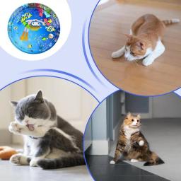 Tapete de água sensorial para gatos, Bored Indoor Pet Play Mat, Brinquedos interativos para gatos para jogar - Image 5