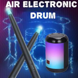 Portátil Somatosensory Drum Set para Iniciantes, Bateria Eletrônica, Air Simulação Bateria, Virtual Drum Kit, Adultos Prática - Image 5