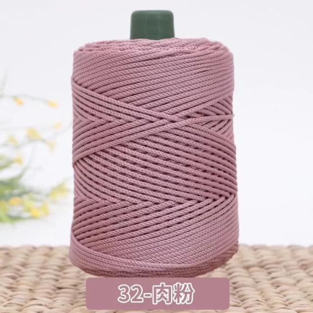 Fio de Cânhamo Leve e Oco para Crochê: Ideal para Bolsas, Almofadas e Chapéus de Verão Artesanais