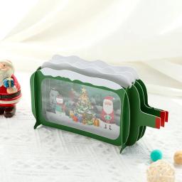 Drift Bottle 3D Obrigado Cartões, Cartão de Natal, Presentes de Celebração Especial, Escreva seus belos desejos festivos para amigos - Image 2