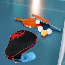 Caixa recipiente de bola de tênis de mesa, caixa de plástico rígido, caixa de armazenamento de bola de ping-pong com chaveiro, acessórios de tênis de mesa, presente - Image 5