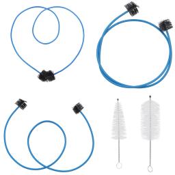 Trompete Manutenção Kit Cuidados Bocal Válvula Escova Flexível Cobra Escova Instrumento Escovas, Cornet Kit de Limpeza, 1 Conjunto - Image 2