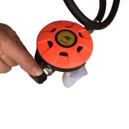 2o regulador ajustável de silicone de qualidade alimentar, tubo de mergulho secundário subaquático, equipamento de mergulho com bocal - Image 2