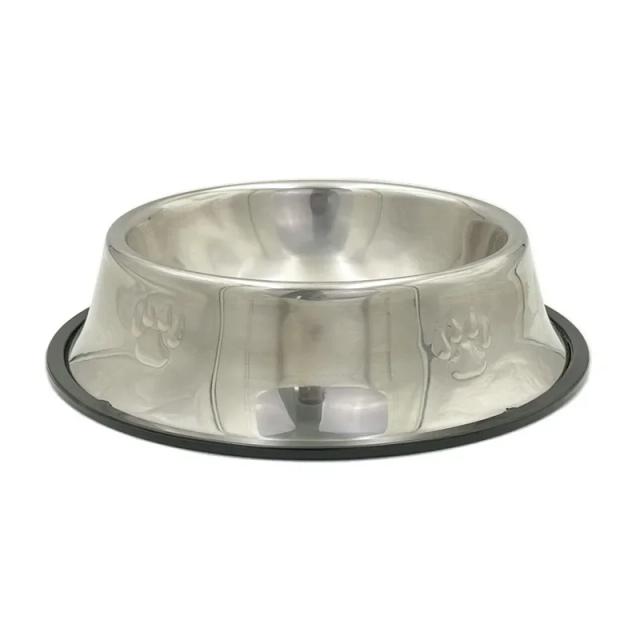 Comedouro Antigulpo em Aço Inoxidável para Cães: Seguro, Lavável e Ideal para Todos os Tamanhos