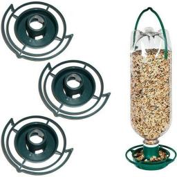 Alimentador automático do pássaro de suspensão com gancho, armazenamento da grande capacidade, recipiente do alimento, organizadores, casa, exterior, jarda, decorações do jardim - Image 1