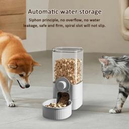 Alimentador automático do animal de estimação com o distribuidor esperto destacável da água, grande capacidade, alimento do gato e do cão, distribuidor do Kibble - Image 5
