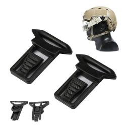 FMA Rápido Capacete Goggle Swivel Clips Set para Capacete Side Rails Wargame Paintball Airsoft Tactical Combat Mount Capacete Acessório - Image 2