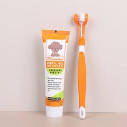 Pet Toothpaste Set for Dog, Produtos de limpeza oral, Ferramentas de cuidados dentários, Dog Toothbrush Set - Image 3