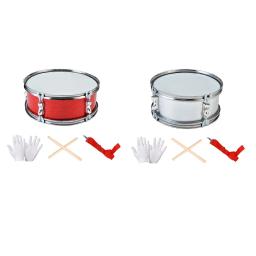 Professional Snare tambor com alça ajustável, instrumento de percussão, música bateria para iniciantes, adolescentes, meninos, meninas, crianças, crianças, 11" - Image 5
