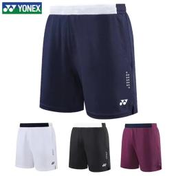 Yonex respirável e confortável BadmintonHeren Sportshorts Tennisshorts Heren Tafeltennis Sneldrogende shorts - Image 6