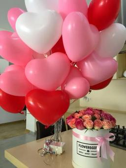 Balões vermelhos do látex do coração do amor, decoração do casamento, balão do hélio, presentes do dia dos namorados, festa de aniversário, 10 ", 50pcs - Image 4
