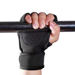 Luvas de treinamento para homens e mulheres, Luvas de treino, protetor de palma, Fitness, musculação, halterofilismo, ginástica, mão, pulso - Image 5