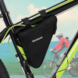 Docooler triângulo ciclismo saco da bicicleta frente sela tubo quadro bolsa titular saco ao ar livre mtb mountain bike acessórios - Image 5