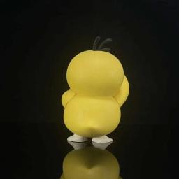 10cm anime estatueta pokemon psyduck tirar fotos boneca de ação kawaii dos desenhos animados decoração de mesa ornamento pvc modelo estátua brinquedo - Image 4