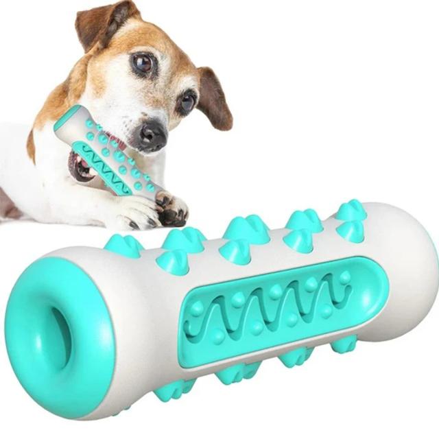 Brinquedo de Limpeza Dental para Cães com Escova Macia e Dentição Segura para Filhotes