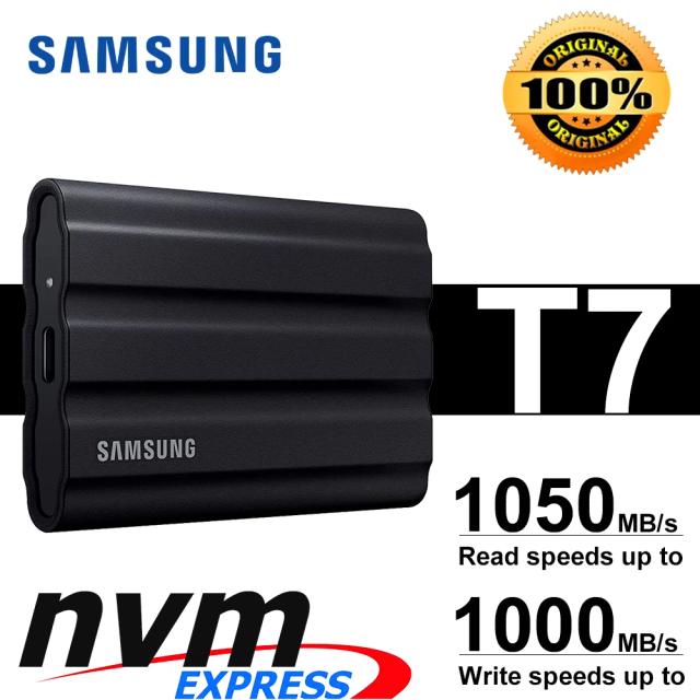 Samsung T7 Shield SSD Externo 1TB USB 3.2 Gen2 Portátil
