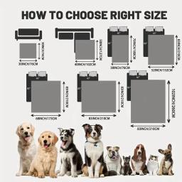 Impermeável Pet Bed Cover, Sofá Proteção Mat, Adequado para Cães e Gatos, Protetor para Colchão ou Mobiliário, 1Pc - Image 2
