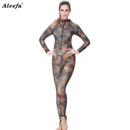 Mergulho & vela rash guard terno de natação caça submarina elastano casal camo pele mergulho uma peça proção uv das mulheres dos homens surf terno - Image 4