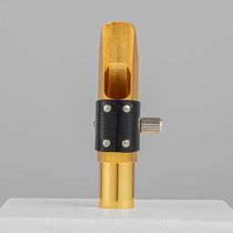 Profissional saxofone metal bocal, banhado a ouro peças, tenor, soprano, Alto, Estados Unidos, DG, acessórios, tamanho, alta qualidade - Image 3