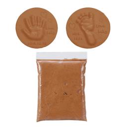 Modelagem espuma macia argila secagem ar argila bebê handprint lembrança decorações do berçário melhores da mãe - Image 3