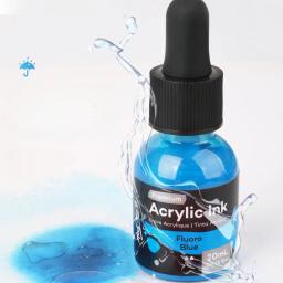 Conjunto de tinta de propileno líquido impermeável, secagem rápida, arte sem desbotamento, grafite DIY artesanal, pigmento aquarela, 6 12, 20ml - Image 6