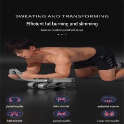 Nova roda abdominal de rolamento de peso rebote automático roda abdominal masculina e feminina equipamentos de fitness artefato esportes casa abdo - Image 1
