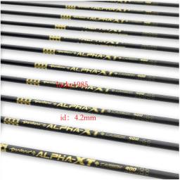 PANDARUS-Pure Carbon Archery Arrow Shaft, Alpha-X Series, Correias, ID 4.2mm, Correias-+ 0,006, SP400-SP1000, 12pcs - Image 1