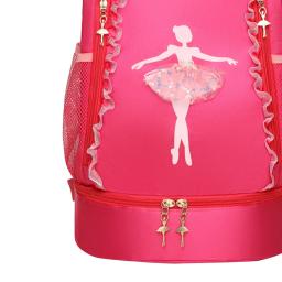 Bolsa de balé mochilas de dança de balé mochila de balé para presente esportivo de natação - Image 5