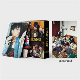 55 cartões/conjunto MENINO PRÓXIMA PORTA Cartão pequeno Cartão Lomo QUALHO! Park SungHo Lee SangYoung Han DongMin Cartão de presente para fã com foto impressa Kpop - Image 4