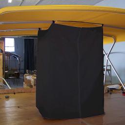 Barraca de privacidade ao ar livre portátil, Barraca do chuveiro, WC do acampamento para a privacidade ao ar livre, 182x76x68 cm - Image 2