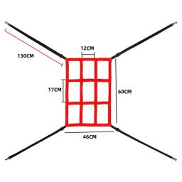 Baseball Training Net com zona de greve ajustável para Pitching, Batendo Target Net, Melhore as habilidades do beisebol - Image 6