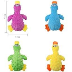 Animal de estimação brinquedo de pelúcia cão som polvo forma animal brinquedo interativo dentes do cão limpo mastigar suprimentos para pequeno medum grande cão - Image 6