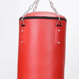 PU couro boxe saco pendurado para homens e mulheres, resistente corrente de metal, sem rasgo, saco de boxe não preenchido, muay thai, mma, treinamento em casa - Image 3