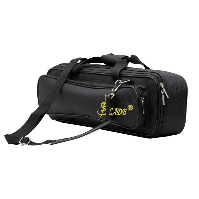 Bolsa Portátil para Flauta Slade em Tecido Oxford Impermeável com Alça e 16 Furos
