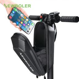 Newboler scooter elétrico saco acessórios saco do veículo elétrico à prova dwaterproof água para xiaomi scooter frente saco de bicicleta peças à prova chuva - Image 1