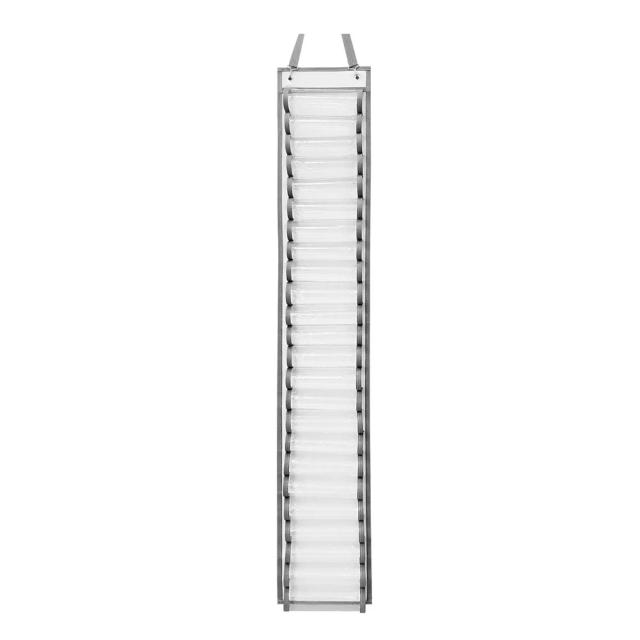 Organizador de Vinil com 24 Compartimentos para Artesanato - Ideal para Rolos de Embrulho e Armários
