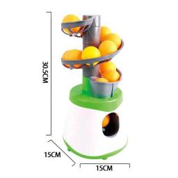 Automatic Table Tennis Trainer Robot Launcher, Jogar 15 Hold Balls, Prática Ping Pong Máquina para Treinamento de Crianças, Iniciantes - Image 3