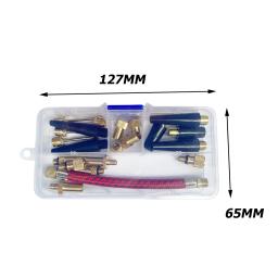Bicicleta ar pneu bomba adaptador, bola válvula conector, bicicleta pneu acessórios, 21pcs - Image 6